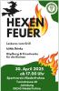 Plakat vom Hexenfeuer