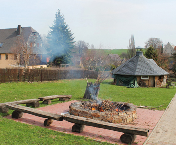 Grillplatz mit Lagerfeuerstelle mieten