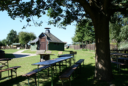 Geburtstag Location - Grillplatz mit Grillhütte mieten